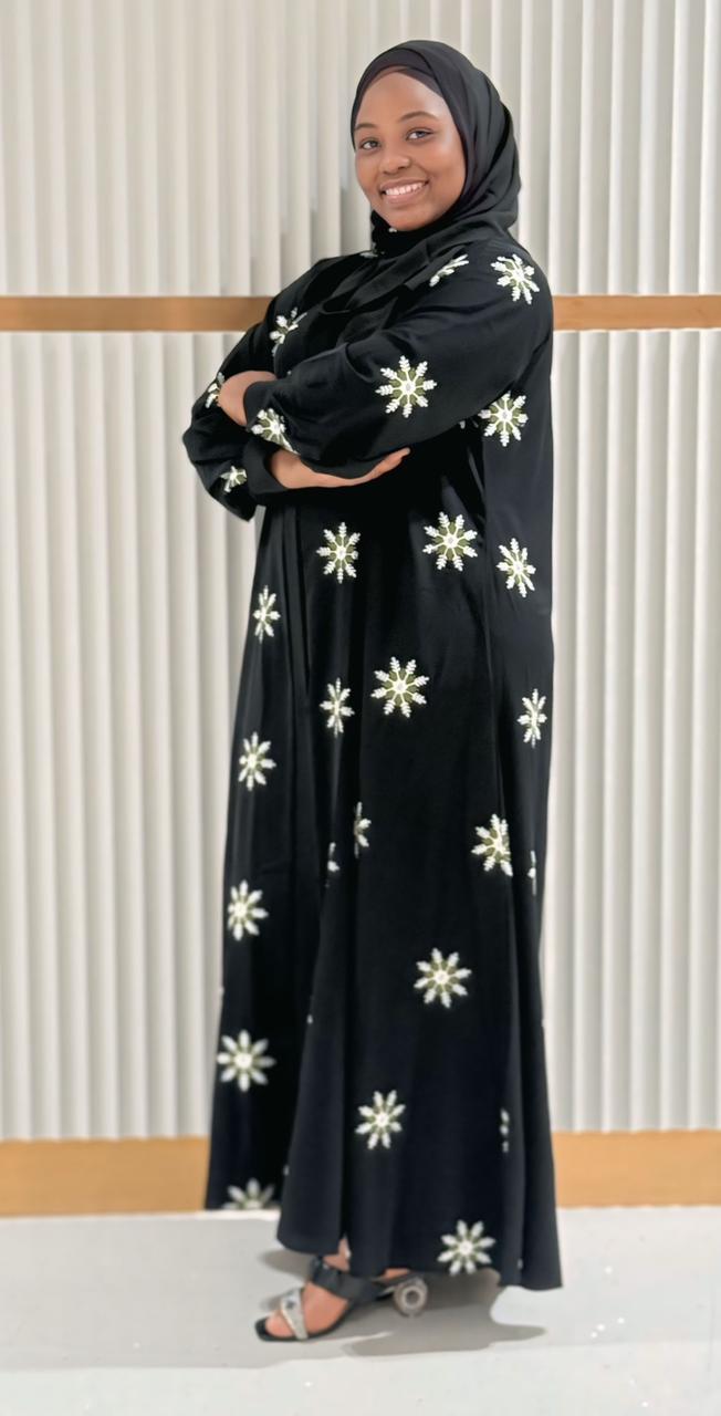 Abaya de luxe brodée style Ambrella